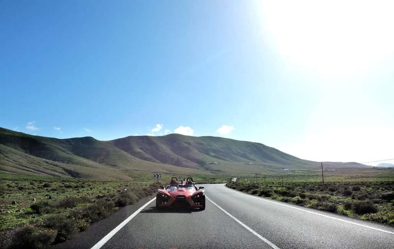 Lanzarote: 3-Hour Guided Polaris Slingshot Roadster Tour - What to bring: license, shoes, and the gear that keeps you comfortable