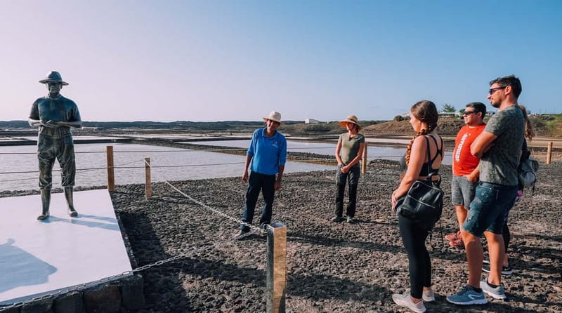 Lanzarote: Janubio Salt Flats Guided Tour - The 90-minute guided walk: what you actually see