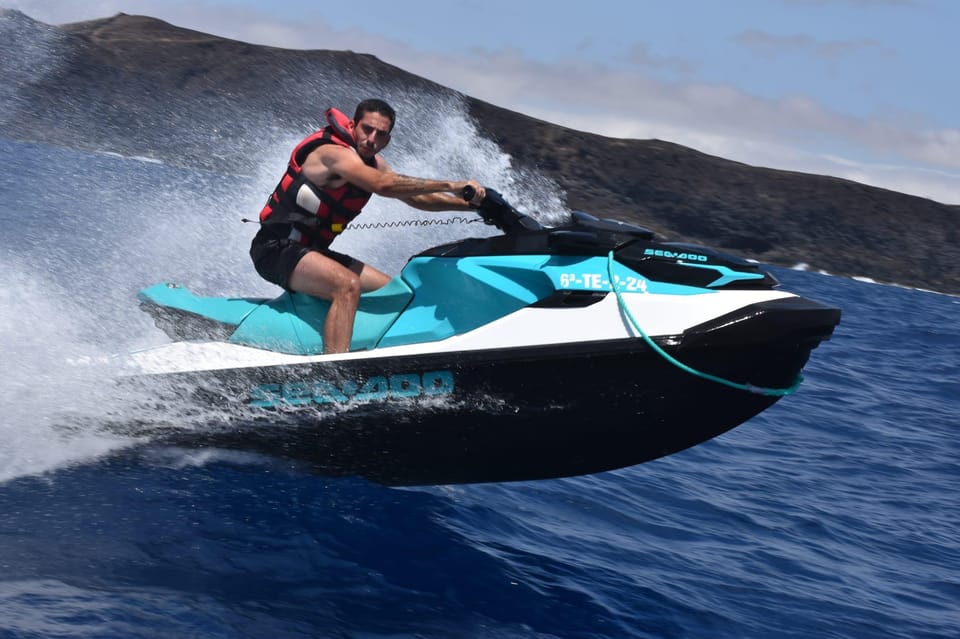 Lanzarote: Jet Ski Tour - Photos and videos: fun souvenir, optional extra cost
