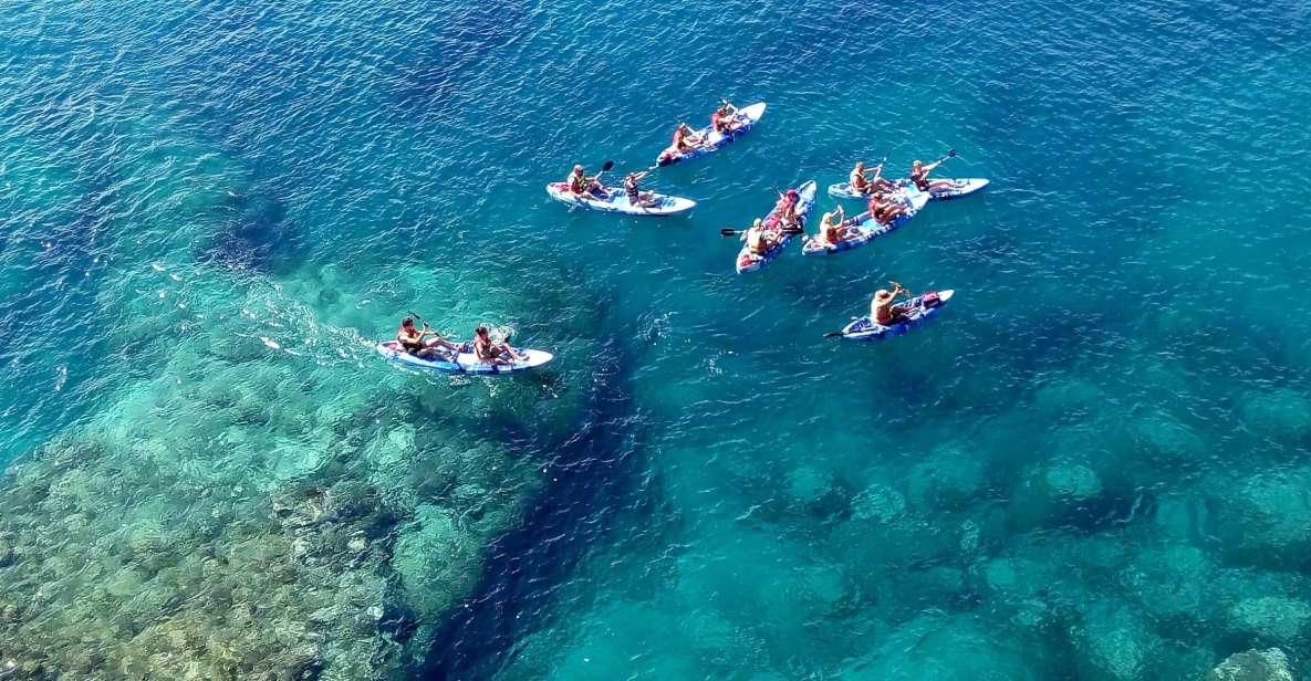 Lanzarote: Kayak and Snorkeling at Papagayo Beach - Paddling toward Playa del Papagayo: what those coastal stops are really for