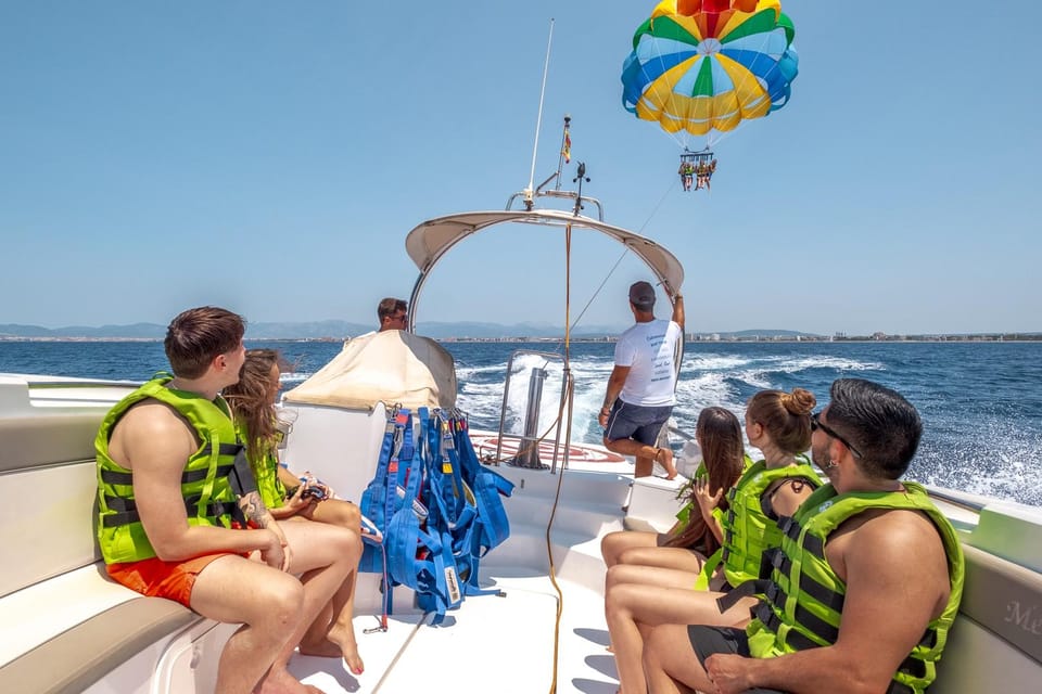 Lanzarote: Parasailing Adventure in Puerto del Carmen - Getting to the boat in Puerto del Carmen: pickup that sets the tone