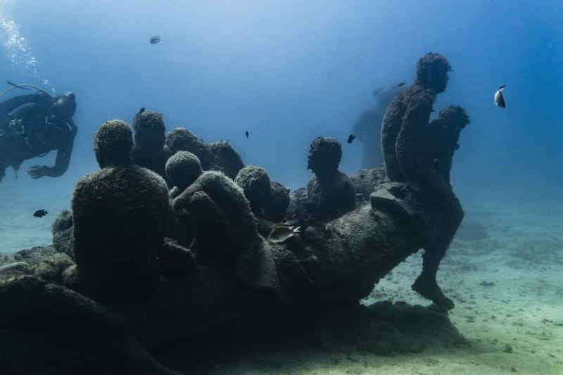 Lanzarote: Scuba Dive at Museo Atlántico for Beginners - Playa Blanca pickup and a small-group day that actually feels manageable
