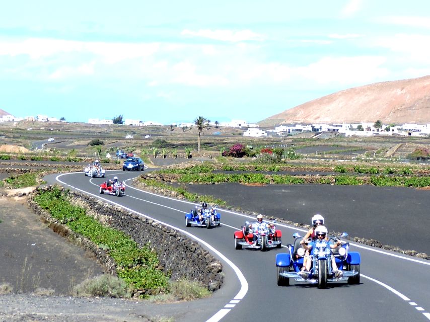 Lanzarote: three wheeler trike tour for three people - What’s included, what to bring, and what to avoid