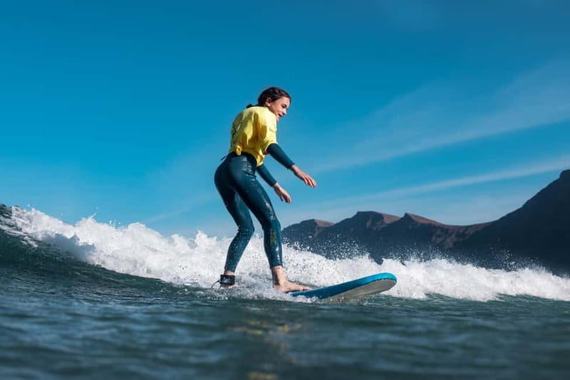 Lanzarote's First Surf School - 2-hour or 4-hour classes - Beginner Coaching: Paddling, Standing, and Ocean Confidence