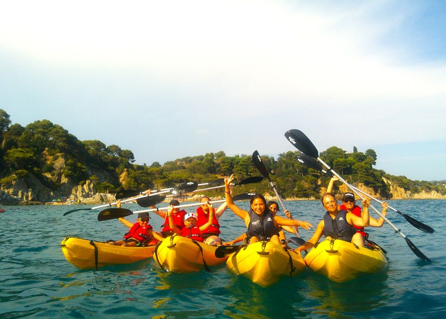 Lloret de Mar: Costa Brava Kayak Tour and Swimming - Key highlights at a glance