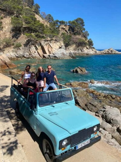 Lloret de Mar: Guided Sightseeing Tour in a 4x4 Vehicle - Meeting at Camping cala llevado: the part you should plan for