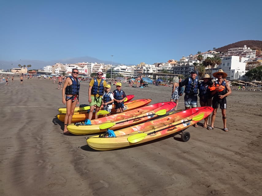Los Cristianos: Kayak & Snorkel Tour with turtles and photos included - Key moments you’ll actually remember