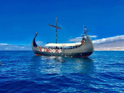 Los Cristianos: Whale Watching Cruise w/Swim Stop & Drinks - The Viking Ragnarok Experience at Sea (Without Losing the Wildlife Focus)