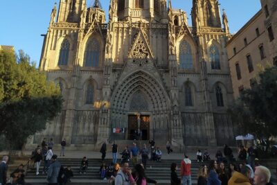 Luca’s Hidden Old Barcelona: the Gothic and El Born Tour - Pl. de Sant Jaume: the political center that shaped 2,000 years
