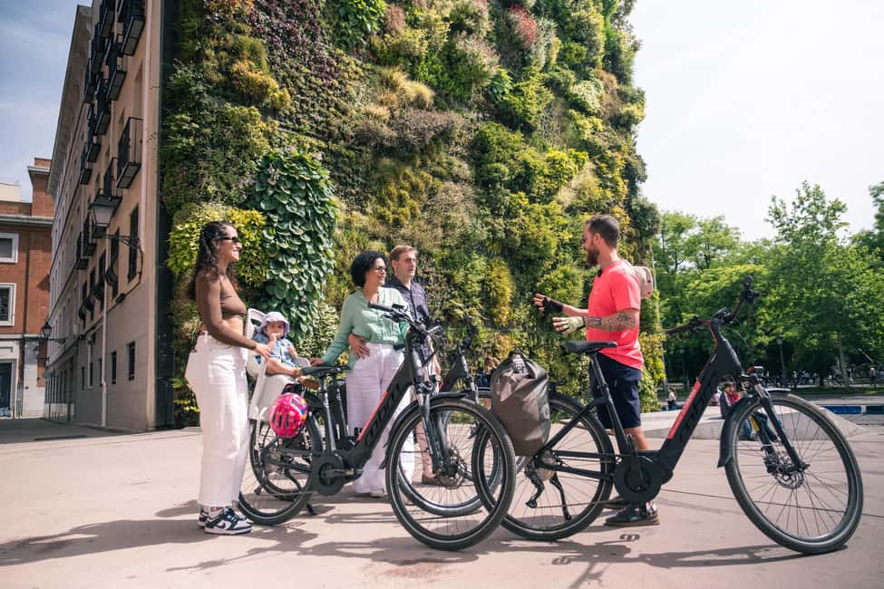 Madrid: 3 h. Guided Highlights Bike Tour with Optional Tapas - Prado to Retiro to Puerta de Alcalá: art and green space without the slog