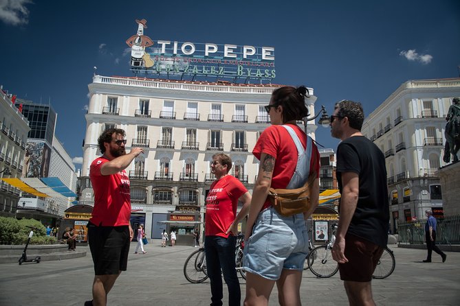 Madrid: 3 hour Guided Highlights Bike Tour with Optional Tapas - Ending at Puerta del Sol and the 0 km point buzz