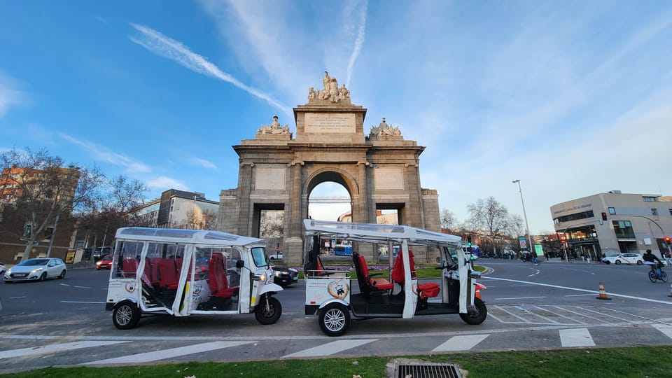 Madrid by Eco Tuk: Private tour, choose your duration! - Quick, practical highlights