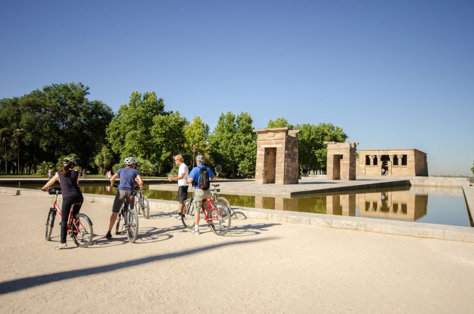 Madrid City Guided Bike/E-Bike Tour for Small Groups - Debod Temple to Royal sights: Madrid’s big contrasts in motion