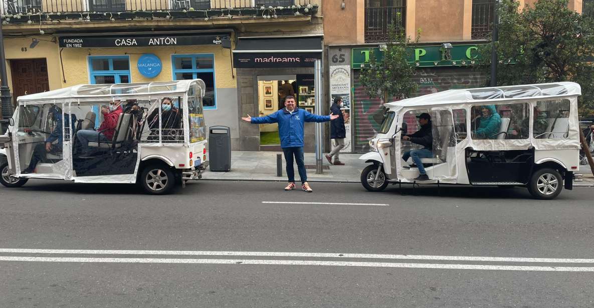 Madrid: City Highlights Tuk Tuk Tour - Key things to know before you go