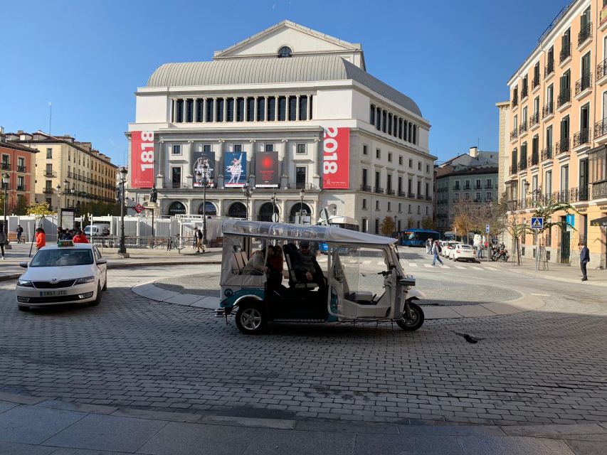 Madrid: City Highlights Tuk Tuk Tour - Why a Madrid tuk-tuk highlight tour beats plain walking