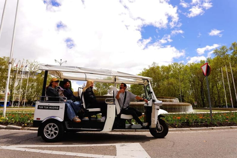 Madrid: Discover the City by Private Electric Tuk Tuk - Salamanca and Gran Vía: the shift from classic streets to big-city drama