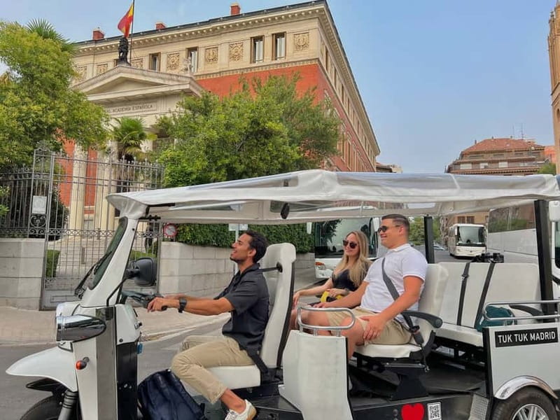 Madrid: Discover the City by Private Electric Tuk Tuk - Royal Palace to Calle Mayor: getting your bearings at street level
