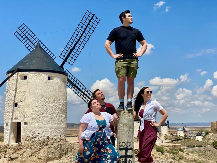 Madrid: Don Quixote de la Mancha Windmills & Toledo Tour - Consuegra windmills and the Cervantes connection you can actually see
