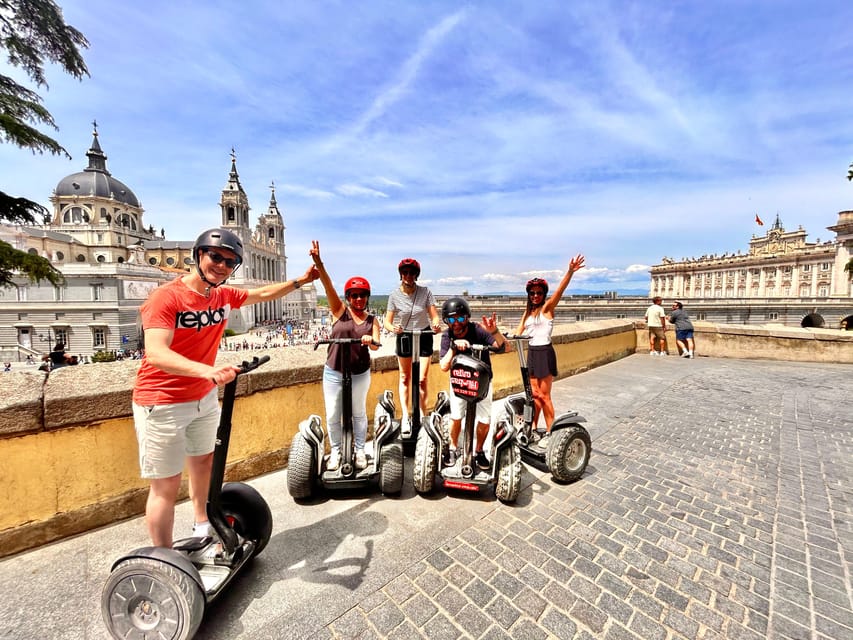Madrid Downtown Segway Tour - The Segway start: where you get your balance