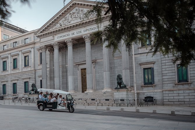 Madrid Expert Plus Tour with Local Guide in Eco Tuk Tuk Private - Getting Around Madrid the Smart Way: Eco Tuk-Tuk, Not a Bus Sprint