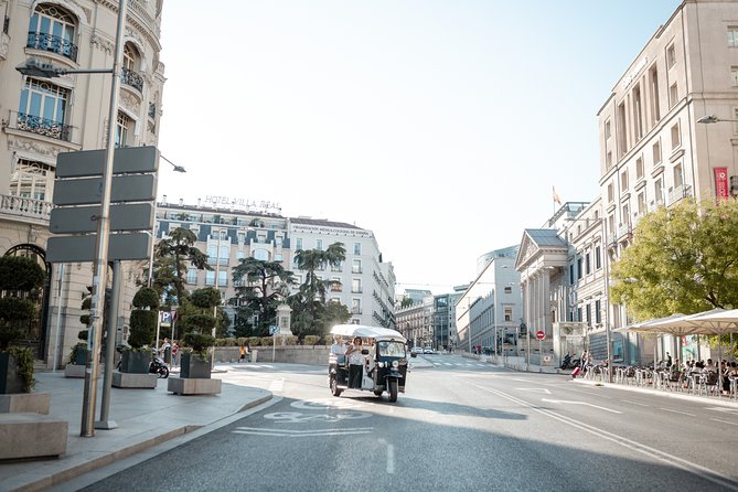 Madrid Expert Plus Tour with Local Guide in Eco Tuk Tuk Private - Prado Museum to San Jerónimo el Real: Art and Royal Faith, Without the Long Lines