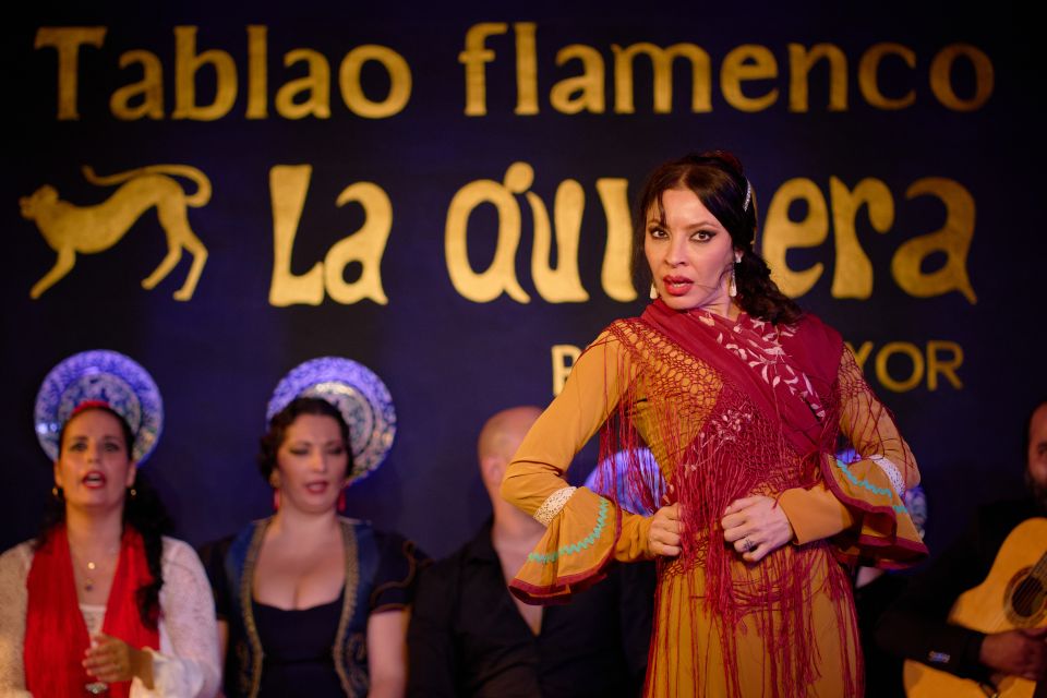 Madrid: Flamenco Show La Quimera with Drinks & Dinner Option - Etiquette and Comfort Tips (Including the Flash Photography Rule)