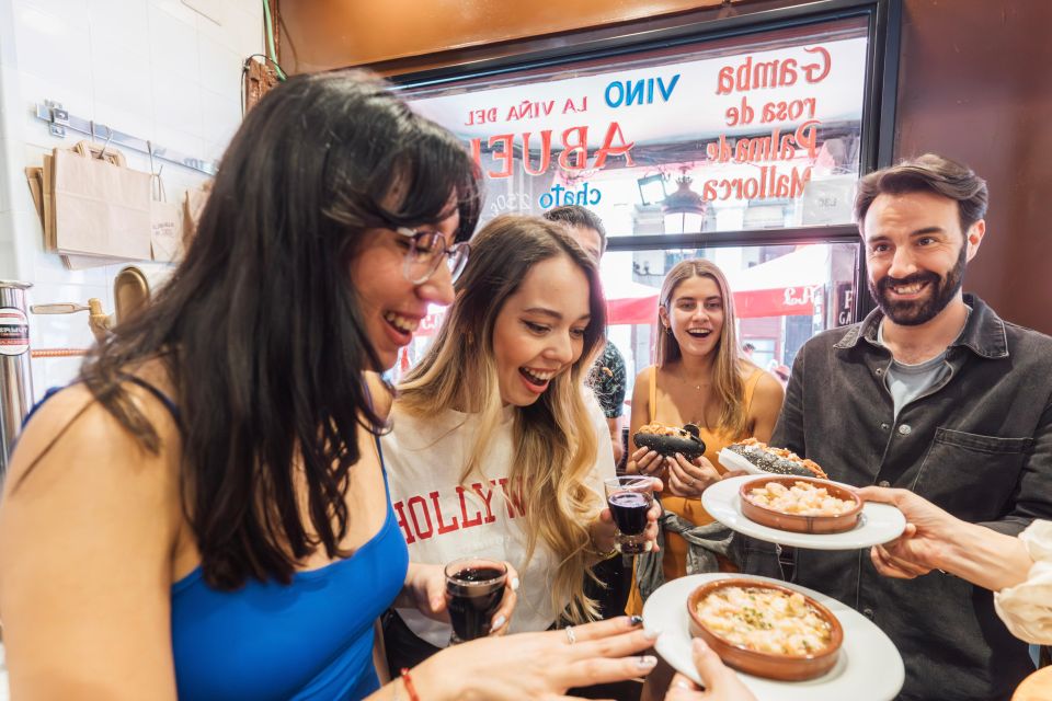 Madrid Guided Food Tour with Tapas and Spanish Wine - The City Lessons: Sol, Madrid de los Austrias, San Miguel Market, and Old Ruins