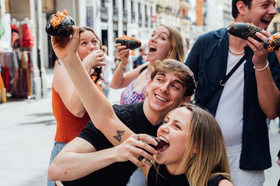 Madrid Guided Food Tour with Tapas and Spanish Wine - Food for Vegetarians, Limits for Vegan and Gluten-Free
