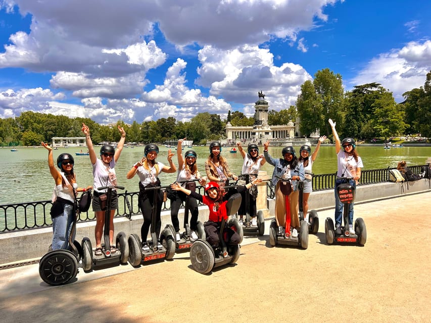 Madrid: Iconic Retiro Park Segway Tour - Cecilio Rodríguez Gardens and the peacocks: calm, photogenic, and a little funny