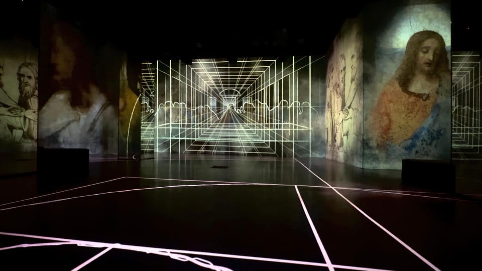 Madrid: Nomad Immersive Museum - De Monet a Kandisky - First Look at Nomad Museo Inmersivo (and how to find it fast)