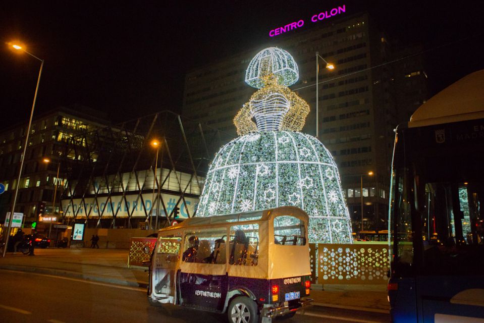 Madrid: Private Christmas Lights Tour by Eco Tuk-Tuk - Who this private Christmas lights tuk-tuk is perfect for