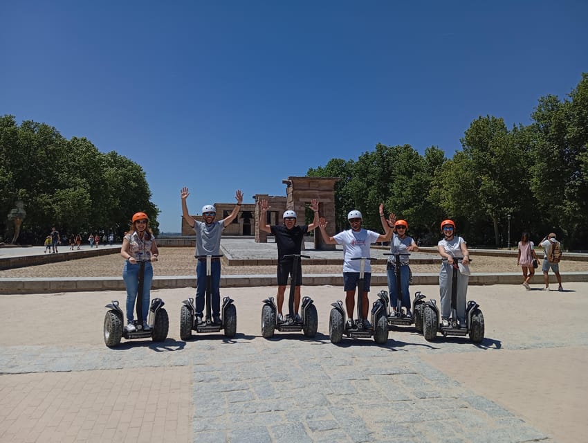 Madrid Private Segway tour. Retiro Park - Centro Historico - Getting going: meeting points, helmets, and hands-on training