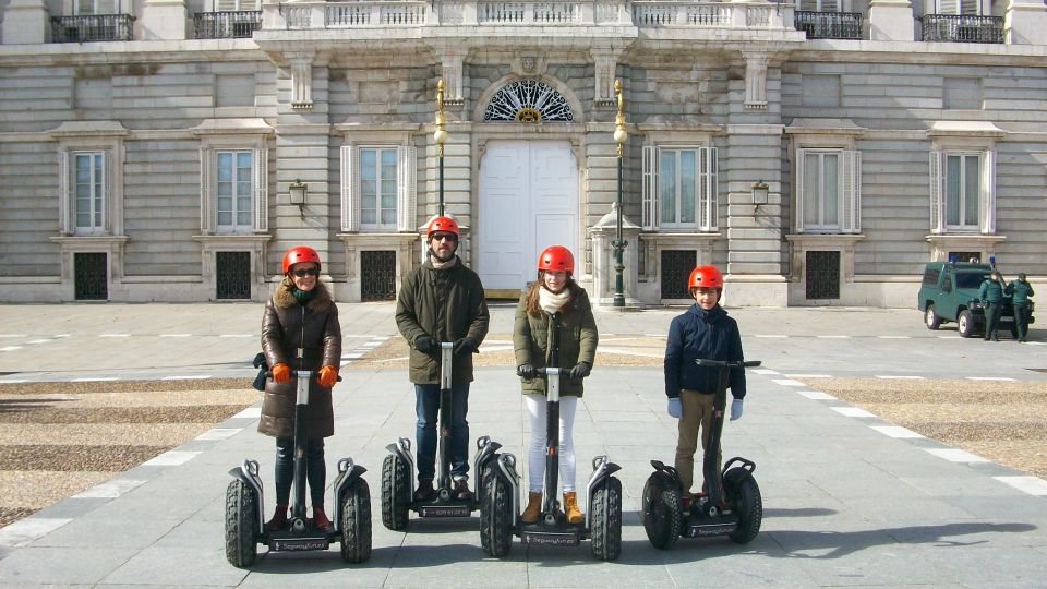 Madrid Private Segway tour. Retiro Park - Centro Historico - Plaza Mayor to the Royal Palace area: where you get your bearings