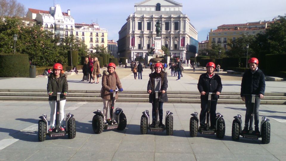 Madrid Private Segway tour. Retiro Park - Centro Historico - Almudena Cathedral and the Plaza de la Villa stop: classic Madrid meets quick context