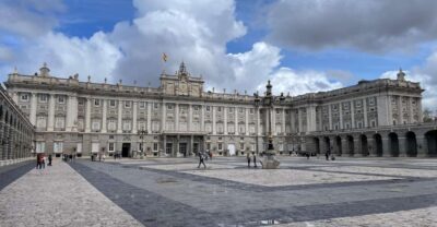 Madrid: Royal Palace tour - semi private or private - Royal Armoury Square to the staircase used by 18th-century nobility