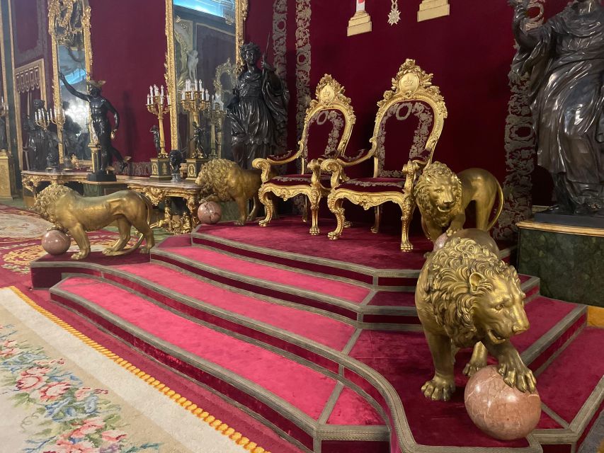 Madrid: Royal Palace tour - semi private or private - What you learn in each decorated room (and what to watch for)