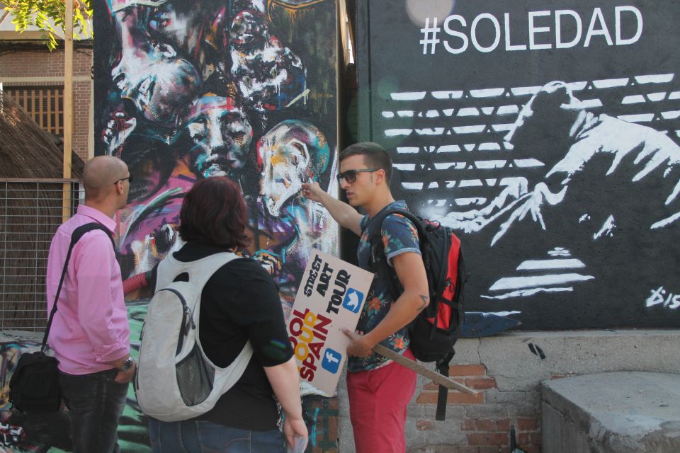 Madrid: Street Art Tour with Local Graffiti Hunter - Key takeaways before you step outside