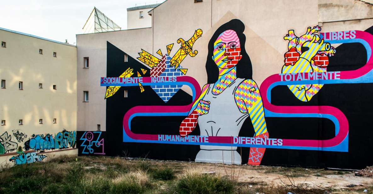 Madrid: Street Art Tour with Local Graffiti Hunter - Lavapiés and Embajadores: graffiti, stencils, stickers, and the neighborhood vibe