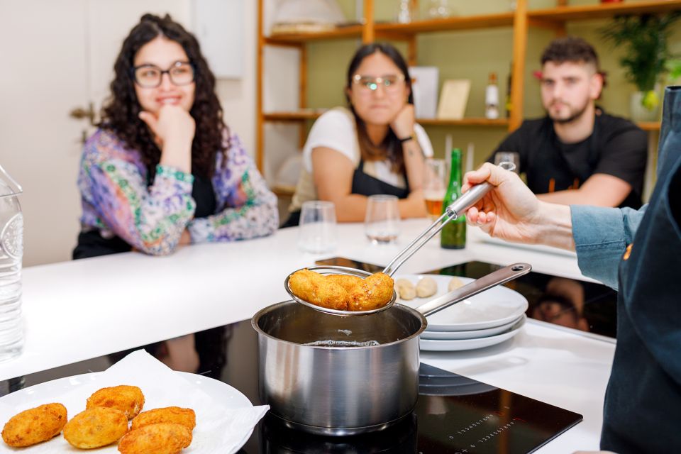 Madrid: Tapas & Paella Cooking Class with Expert Chef - Unlimited Drinks That Make It Feel Like Madrid, Not a Workshop