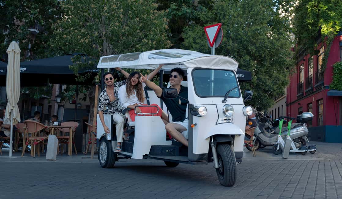 "Madrid: The Panoramic Vistas Tour" - Why an electric tuktuk is a smart move in central Madrid