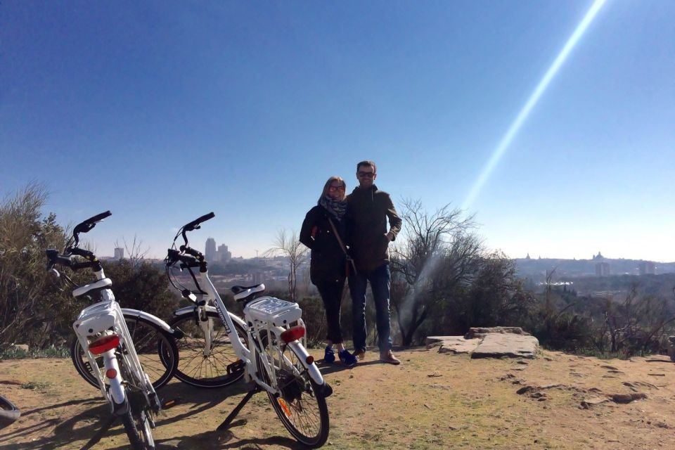 Madrid’s River Side & Casa de Campo Electric Bike Tour - San Vicente Hill, Bridges, and Civil War Trench Stories