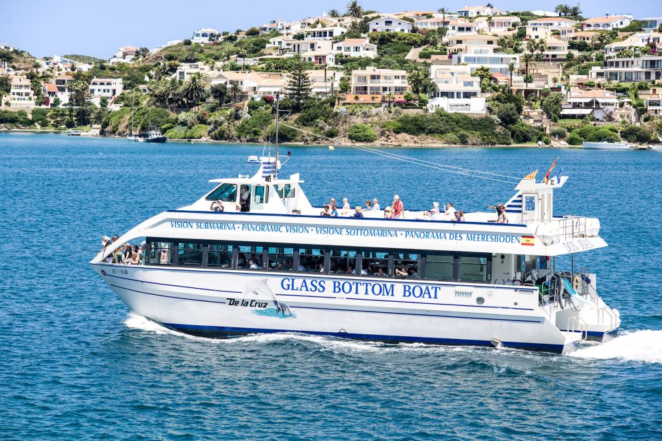 Mahon: Harbor Boat Tour with Underwater Viewing & Commentary - Where You Board at Don Joan and How to Pick Your Spot