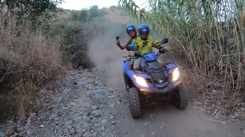 Málaga: 1-Hour Off-Road Tour by 2-Seater Quad in Mijas - What to wear and pack for a dusty, hands-on mountain ride