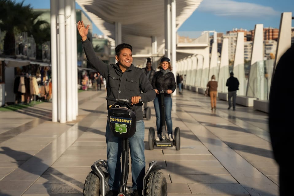 Malaga: 2-Hour Monumental Segway Tour - From Paseo del Parque through Centro and the Picasso stop