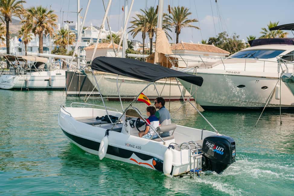 Malaga: License-free Boat Rental for Dolphin Watching - How the Driving Works (Without Turning It Into a Stress Test)