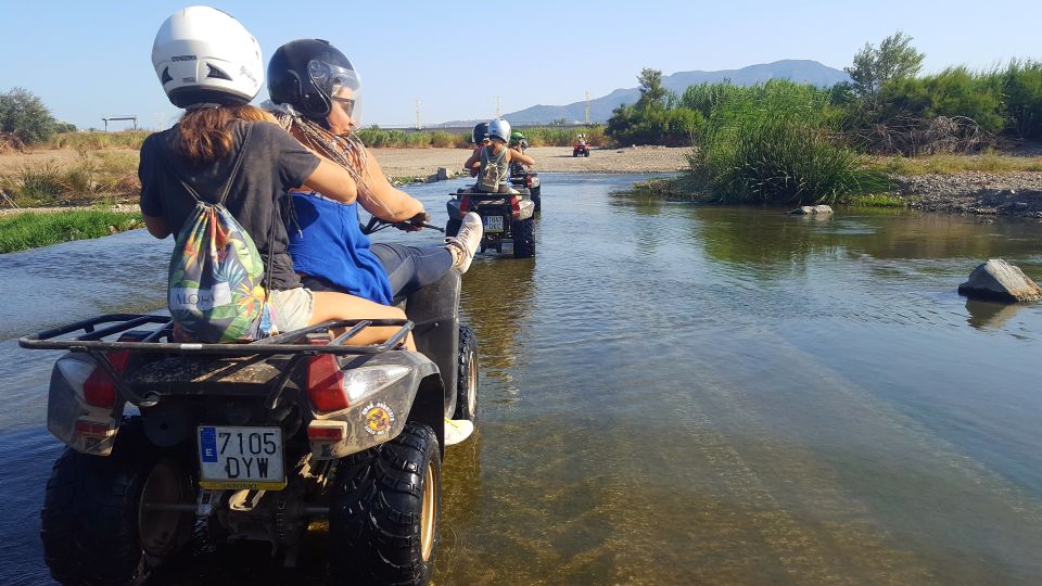 Málaga: Off-Road 2-Seater Quad Tour through Land and River - Key highlights you’ll care about