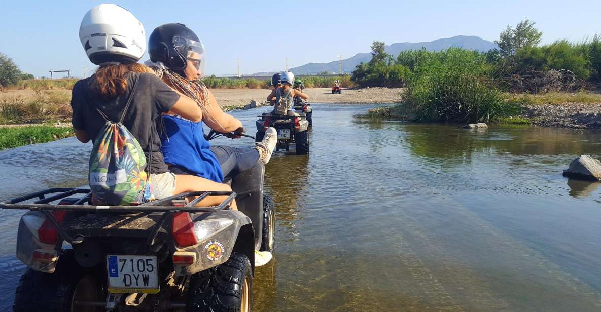 Málaga: Off-Road 2-Seater Quad Tour through Land and River - First Gear: What the 2-Seater Quad Setup Means for You