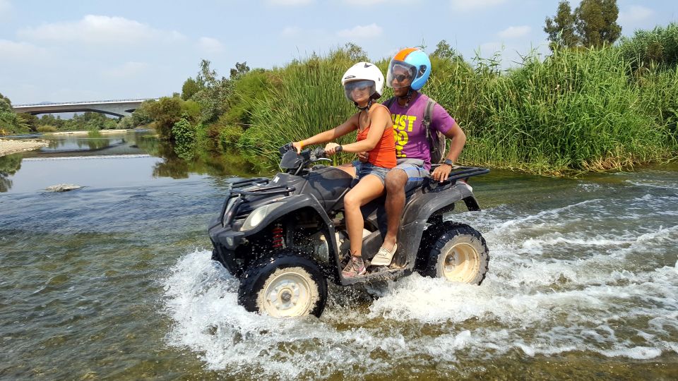 Málaga: Off-Road 2-Seater Quad Tour through Land and River - Guadalhorce River Crossing: Thrill Factor and the Dry-Season Reality