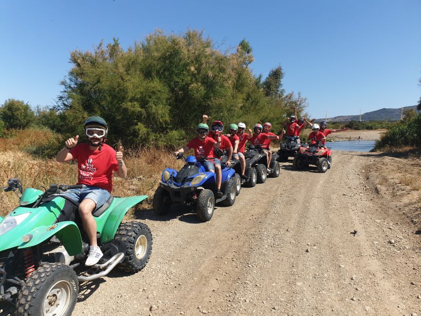 Málaga: Off-Road 2-Seater Quad Tour through Land and River - From Asphalt to Dirt Roads: The Route Starts Easy for a Reason