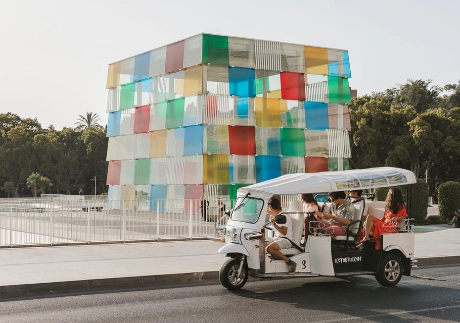 Malaga: Private City Tour by Eco Tuk Tuk - Your route, stop by stop: Malaga’s highlights from the best angles